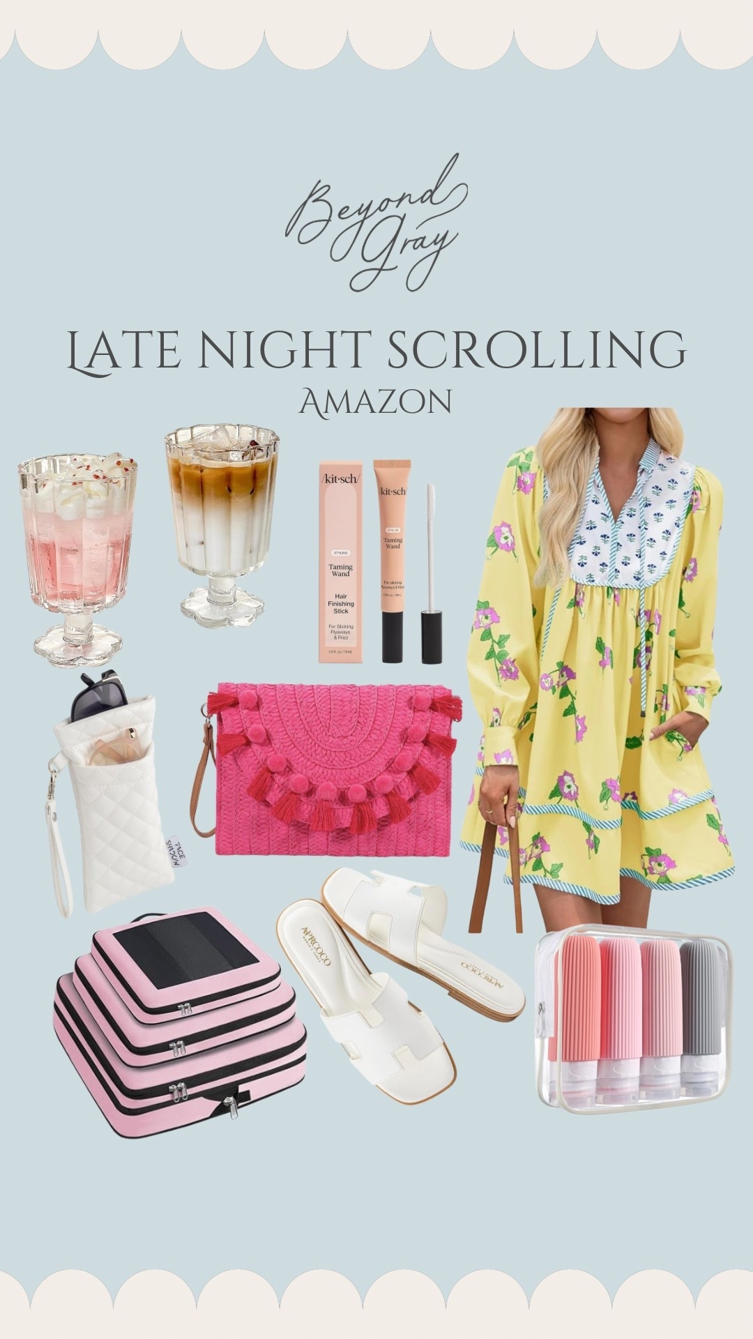 The items that made it into my cart during a recent late night Amazon scrolling session! 

#LTKBeauty #LTKFindsUnder50 #LTKTravel