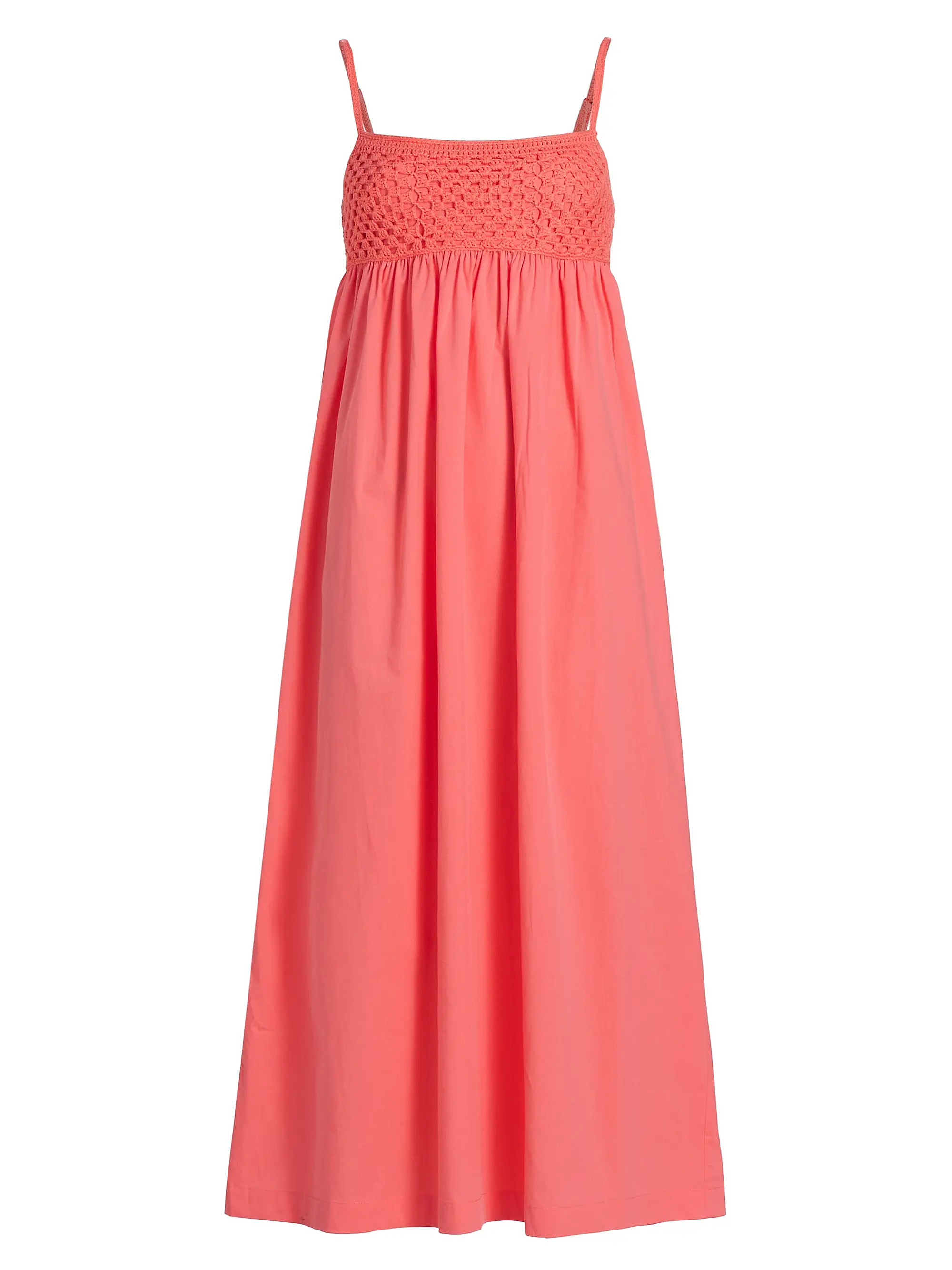 RailsMeeka Crochet-Trimmed Maxi Dress | Saks Fifth Avenue