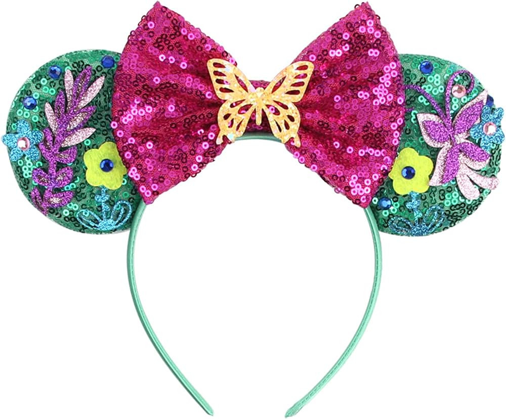 Mirabel Mouse Ears Headband for Women Girls Princess Dress Accessories Decorations Mirabel park e... | Amazon (US)