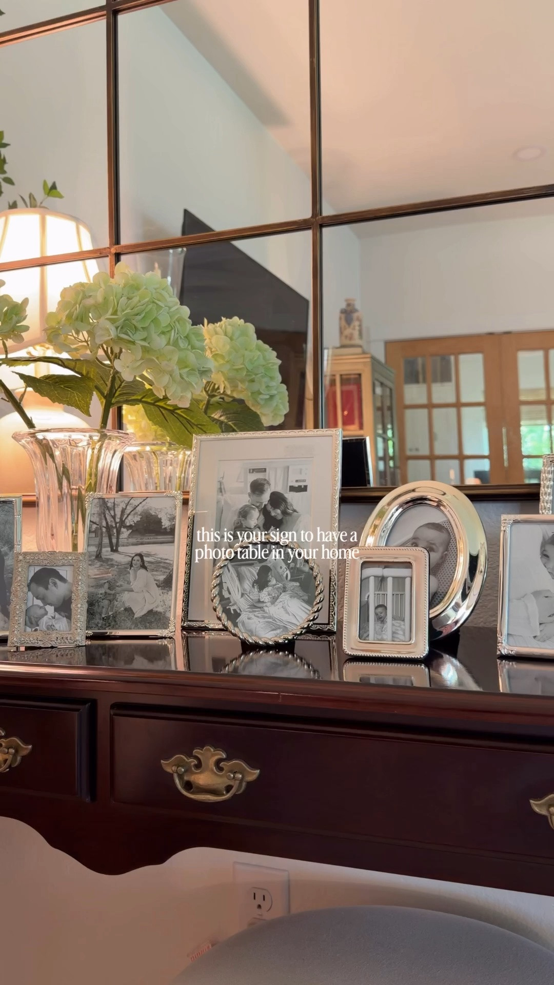 This is your sign to have a photo table in your home!

#LTKHome