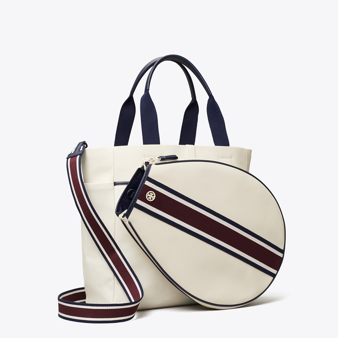 Tory Burch Striped Tennis Tote | Tory Burch (US)