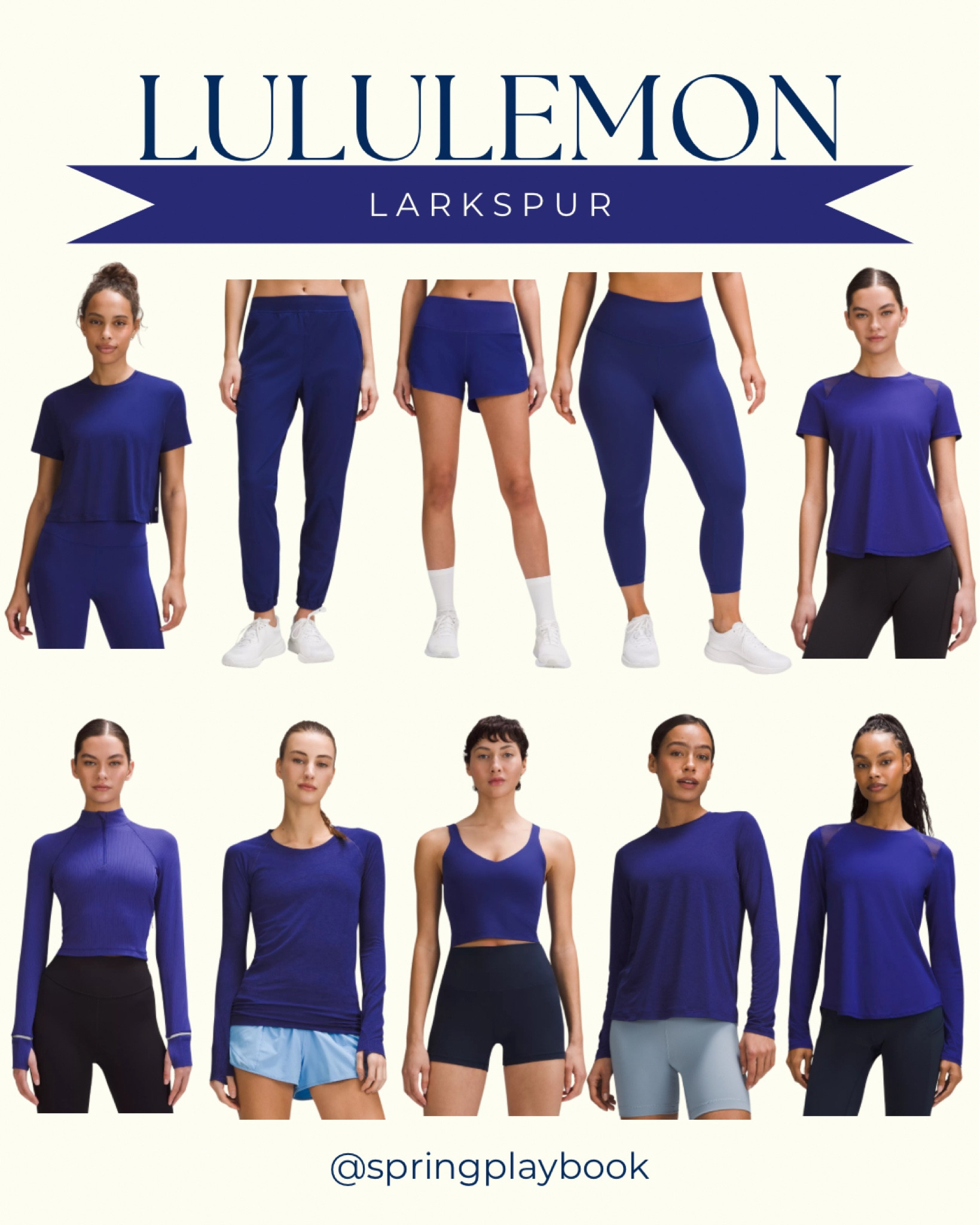 Larkspur at Lululemon is a great navy option for Springs!

#createdcolorful #createdcolorfulspring #hocspring #tcispring #pcaspring #lightspring #warmspring #truespring #brightspring #clearspring #paintboxspring #bluespring

#LTKfindsunder100 #LTKfitness #LTKmidsize