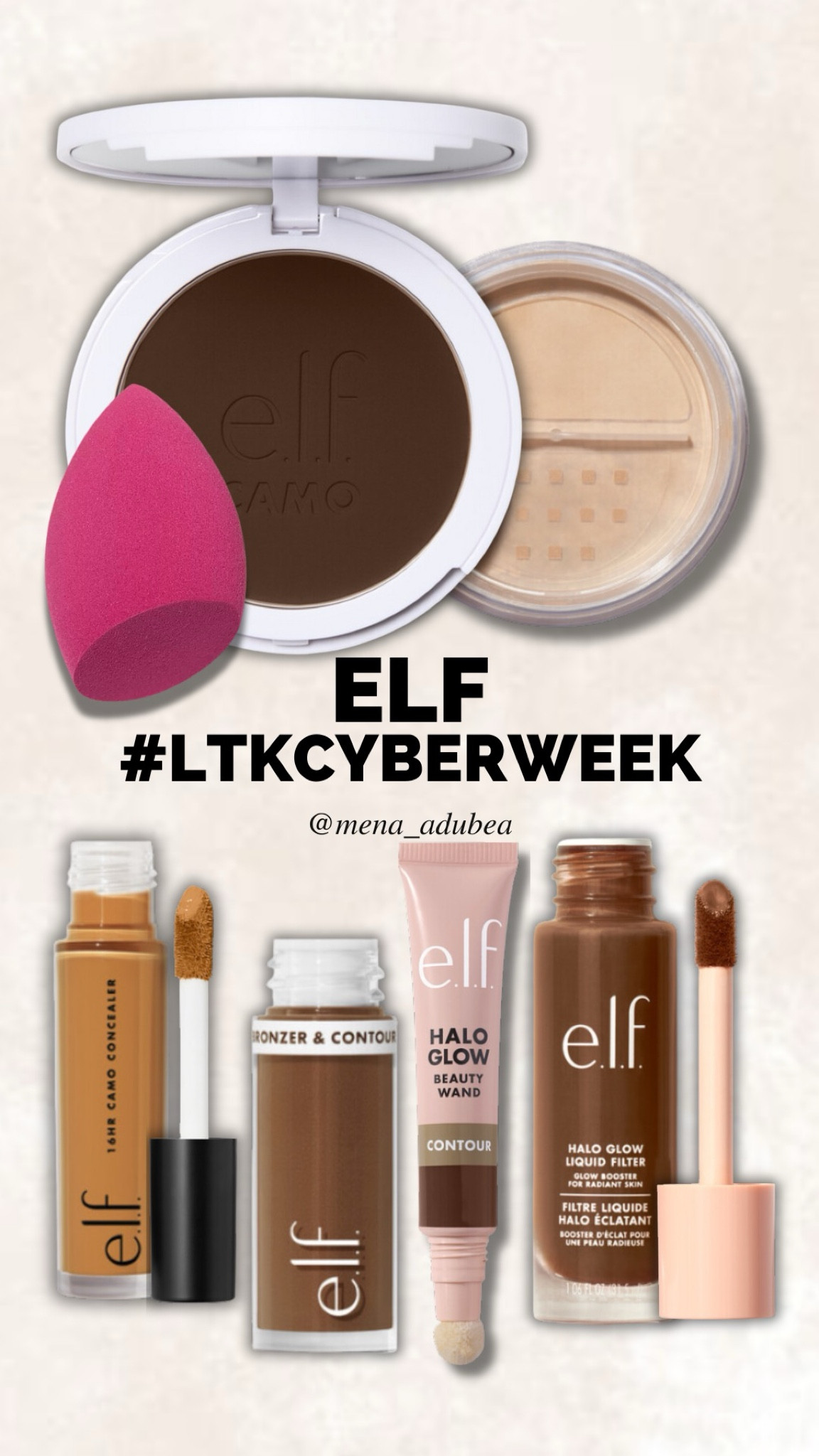 Elf is definitely my go to for affordable beauty products and they’re on sale for LTKcyberweek, grab yours now! 

#LTKBeauty #LTKCyberWeek #LTKFindsUnder50