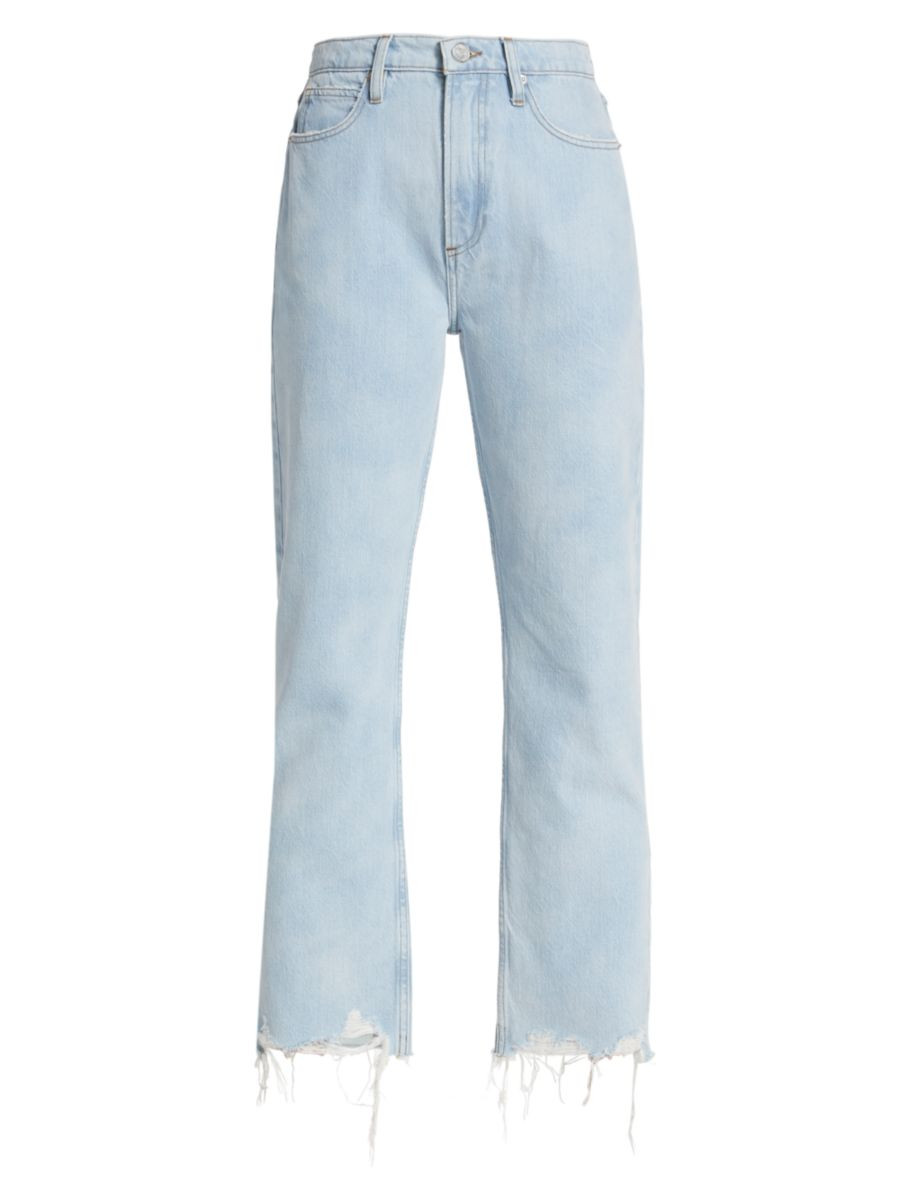 Le High N Tight High-Rise Straight Crop Jeans | Saks Fifth Avenue