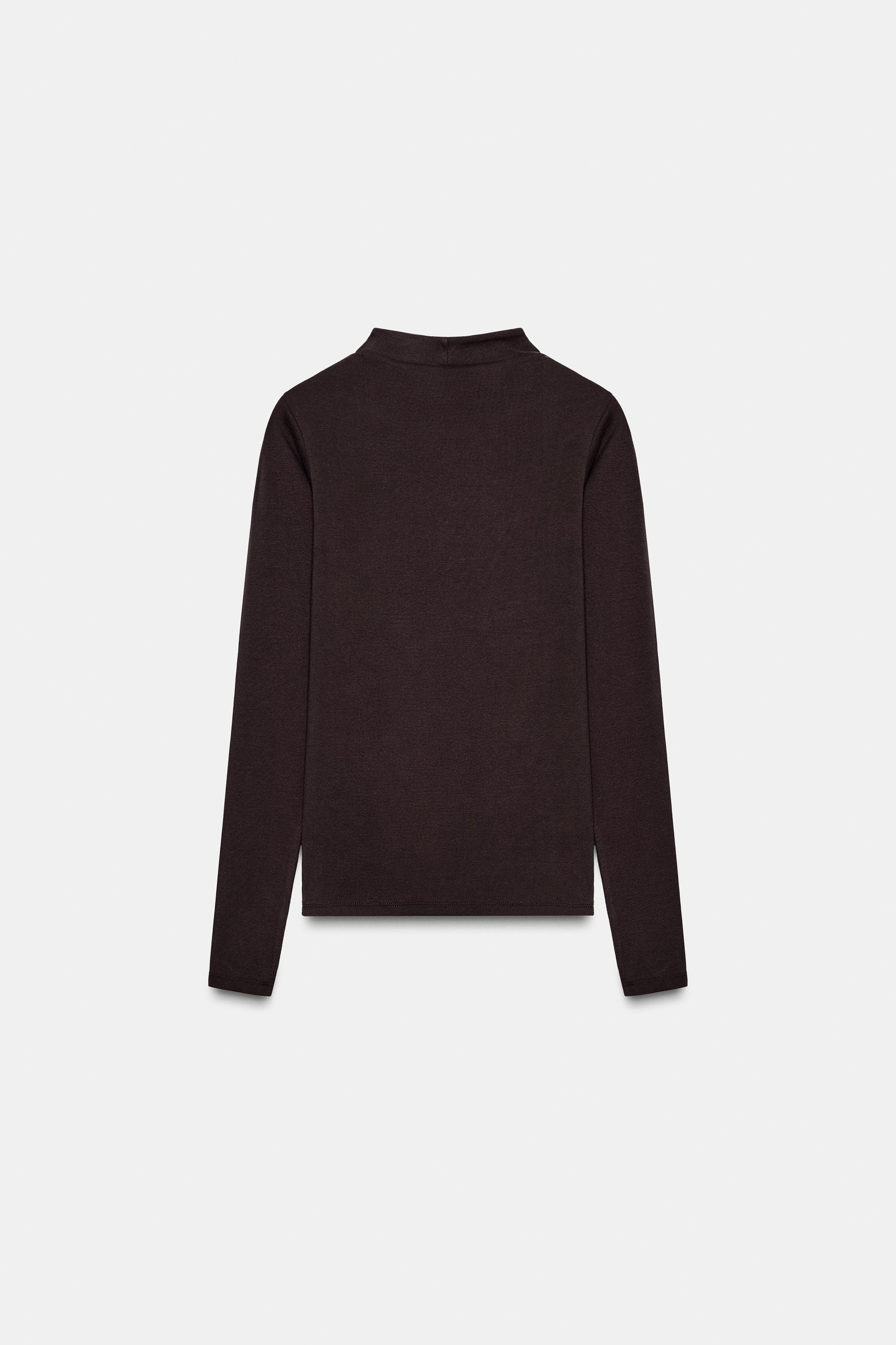 TURTLENECK T-SHIRT | Zara US