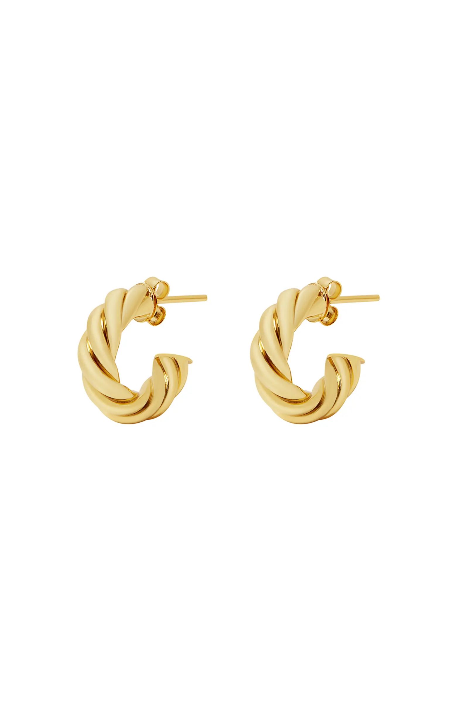 Twist Hoop Earrings | Nordstrom