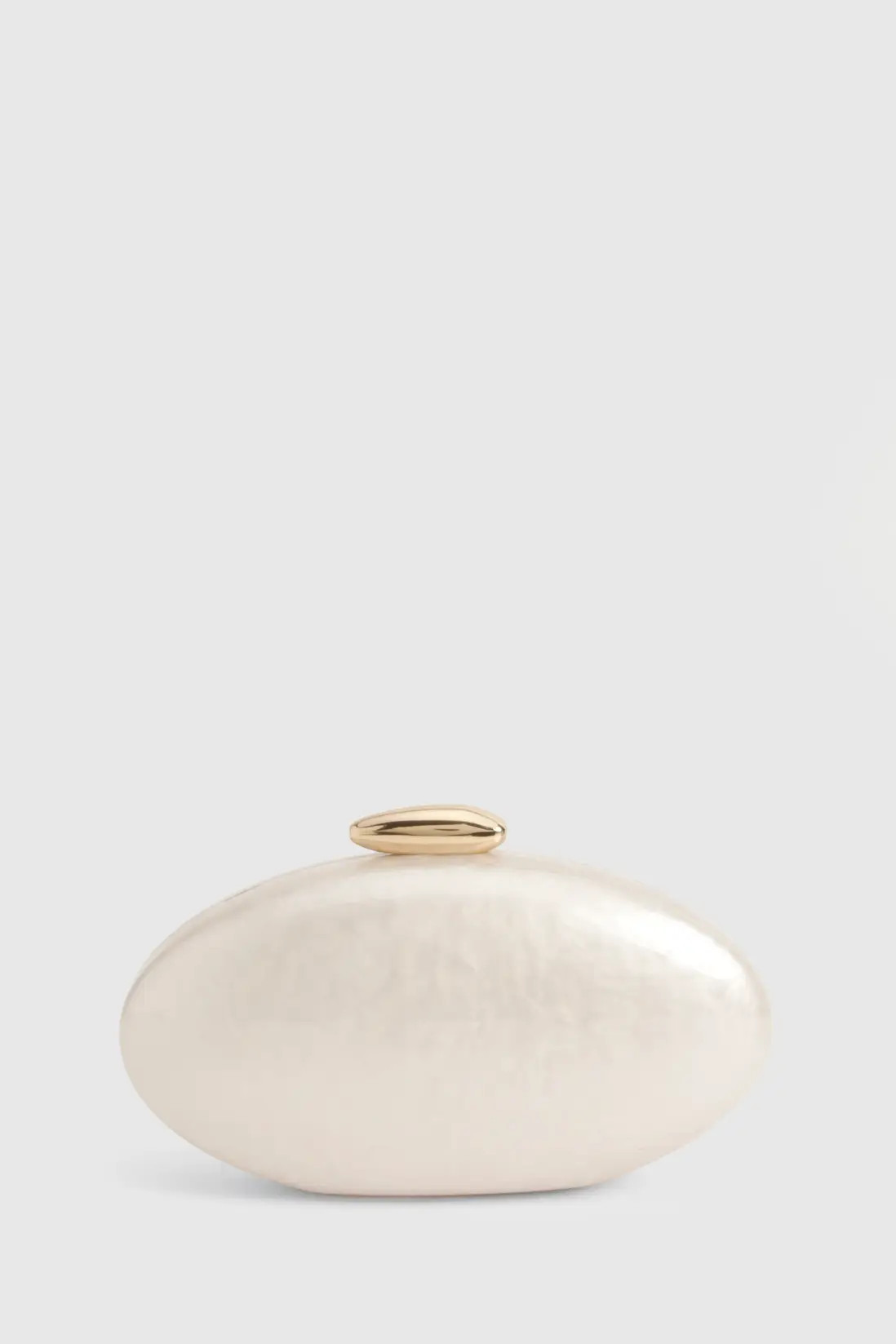 Marble Acrylic Oval Clutch Bag | Boohoo.com (UK & IE)
