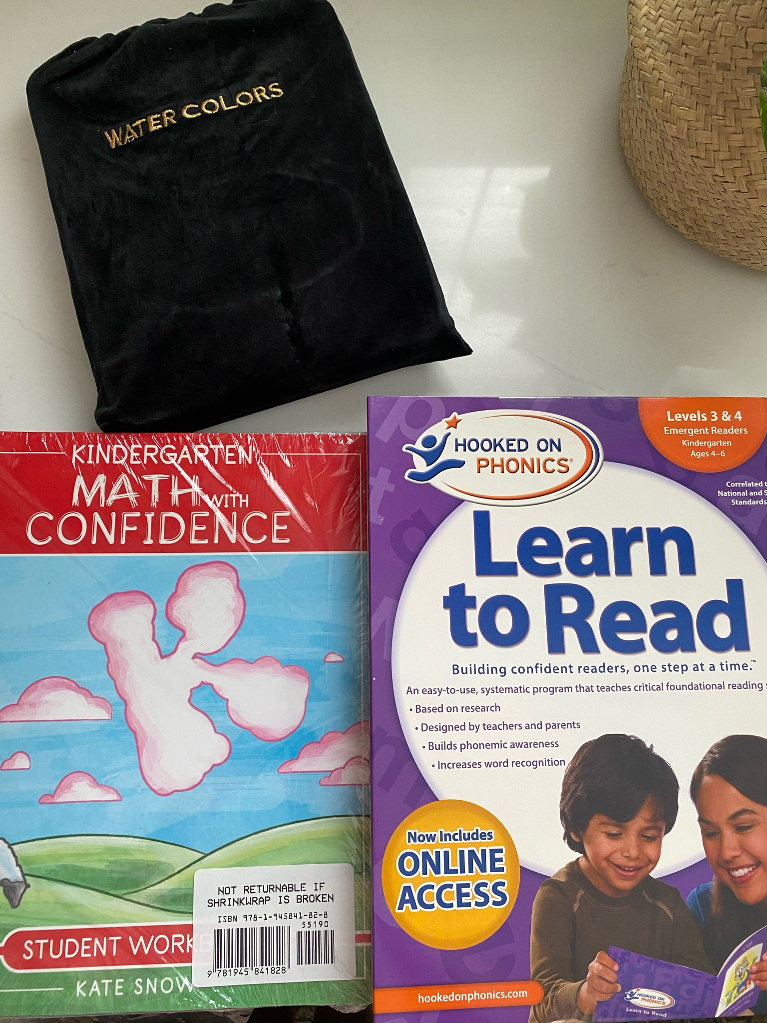 Kindergarten homeschool curriculum 
Hands on Math, hooked on phonics number 1 recommended reading
Great quality watercolors
All amazon 

#LTKsalealert #LTKkids #LTKBacktoSchool