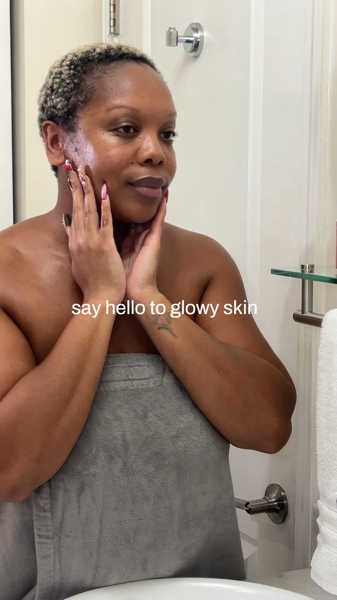 My favorite face wash now has a full collection! I’ve been loving the Rosen Super Smoothie cleanser for the past few months. My skin doesn’t feel stripped after using and I have noticed a brighter appearance. More recently they’ve released a serum and moisturizer and the skin has been *chefs kiss* I use them before going to bed and I wake up with the best glow…not that oily glow either. The toner is not apart of the collection but if you want maximum brightening, add it to your routine. 

Product details//
✨Super Smoothie Cleanser - raspberry powder has high antioxidant benefits for a healthier skin barrier
✨Super Smoothie Serum - lemon extract fights dark spots and hyperpigmentation
✨Super Smoothie Moisturizer - strawberry extract uses antioxidants to protect the skin
✨Rose Water Face Dew Toning Mist - rose-hip oil locks in hydration and moisture


#LTKFindsUnder50 #LTKBeauty