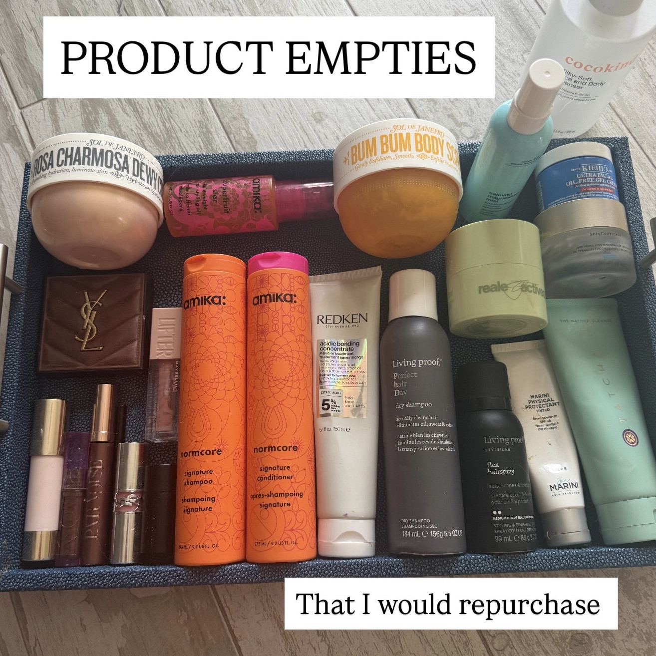 This months product empties that I would repurchase! 

Swipe to see each category: skincare, hair, makeup, and body care !

#LTKselfcare #LTKBeauty