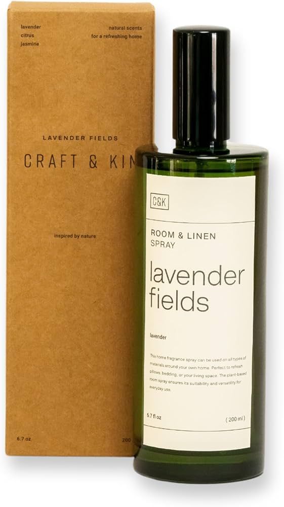 Craft & Kin Room Spray, 6.76 oz Lavender Spray, Linen Spray for Bedding, Pillow Spray, Room Spray... | Amazon (US)