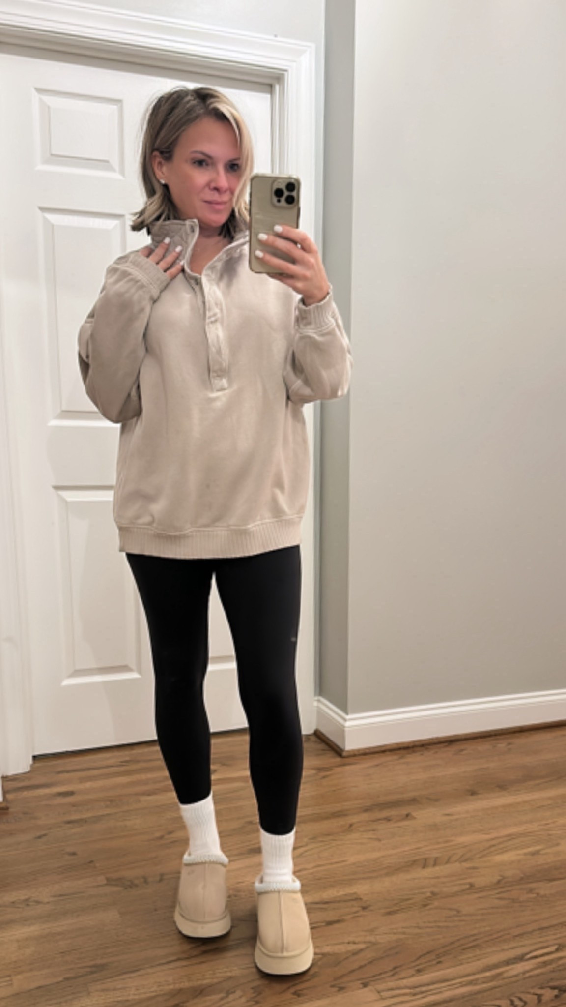 Cute + cozy for a WFH day and errands. Aerie top and socks paired with Ugg Tazz platforms 

#LTKSaleAlert #LTKdayinmylife #LTKmomlife