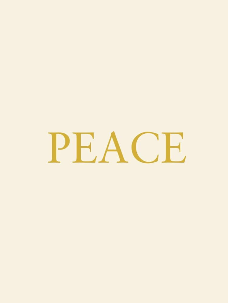 Peace: Christmas Decorative Book | Elegant Holiday Accent for Coffee Tables, Shelves, and Mantels | Amazon (US)