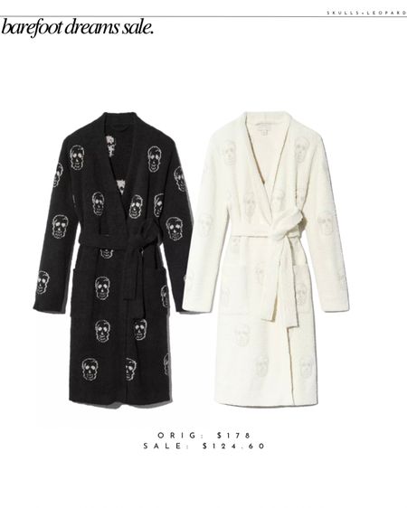 Have and love the blanket version of the black robe!! So cute. 

CozyChic Scattered Skulls Robe - 150th Anniversary Exclusive 

#LTKFind #LTKstyletip #LTKSeasonal