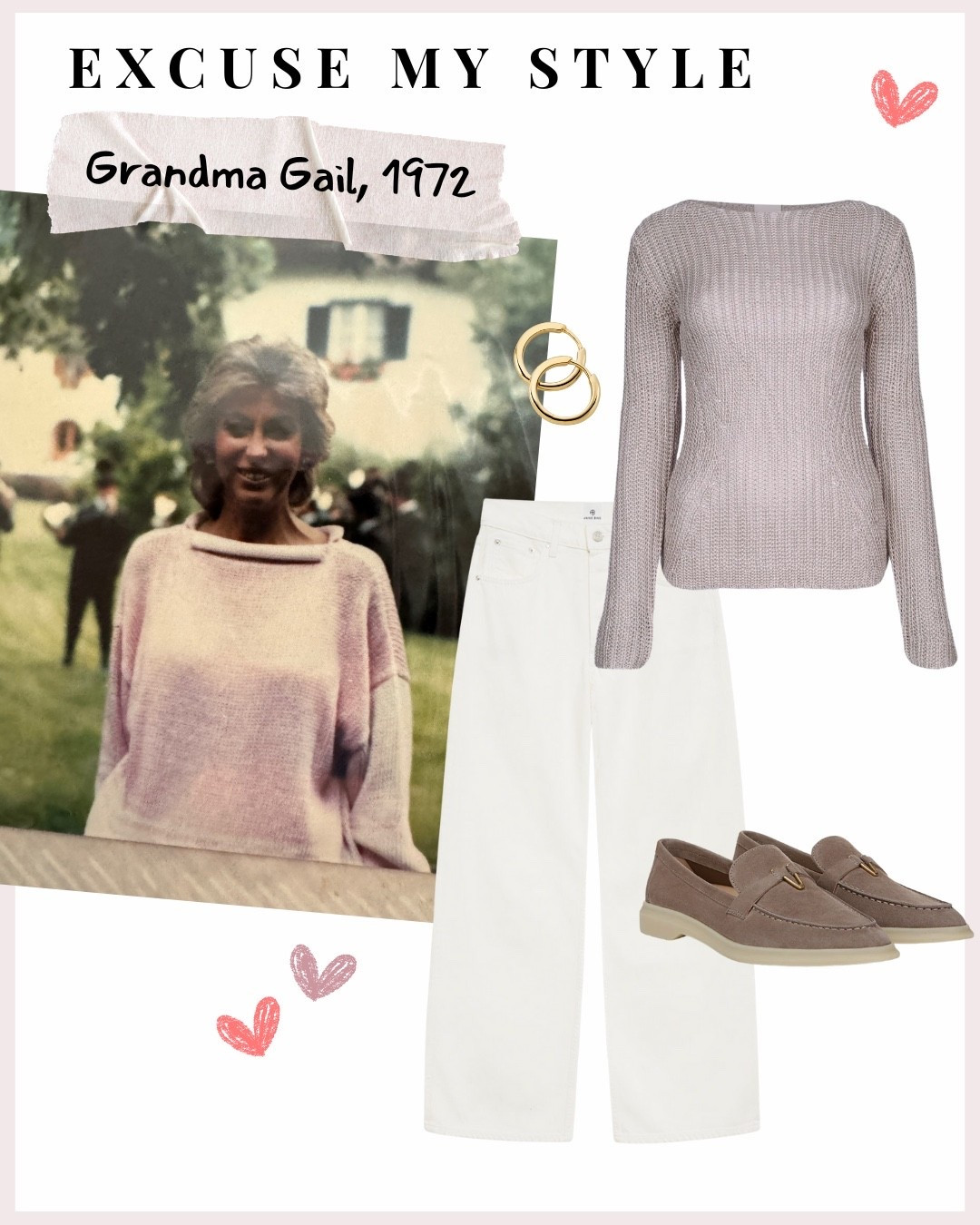 Grandma inspired outfit 💜