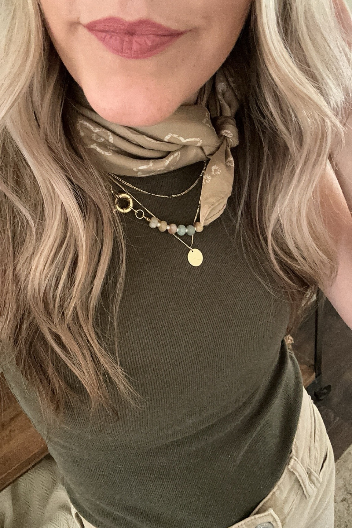 Neutral necklace stack ✨

#LTKootd #LTKOver40 #LTKgrwm