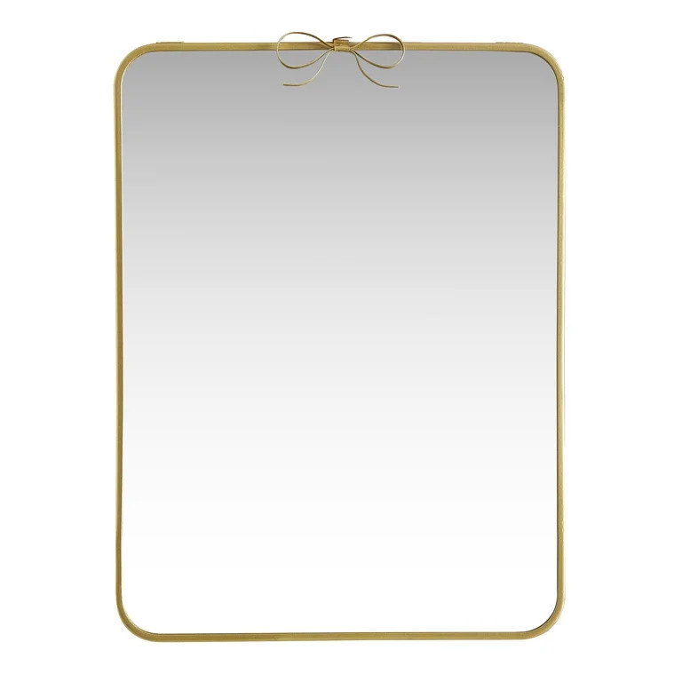 Stylehouse 9.84" x 13.8" Wall Mirror with Decorative Bow Frame | Walmart (US)