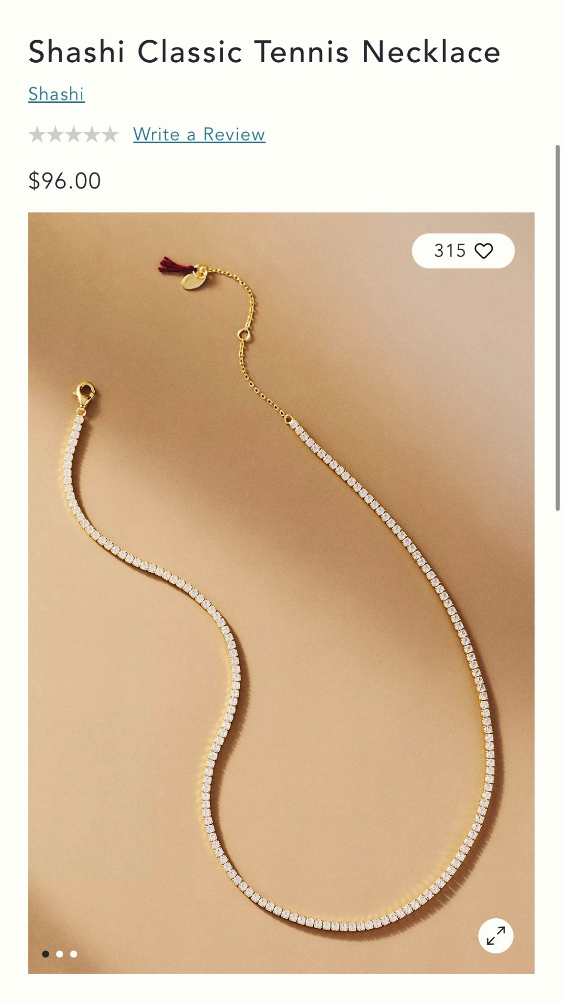 Just grabbed this tennis necklace from Anthropologie ✨ Linked the matching bracelet too

#LTKFindsUnder100