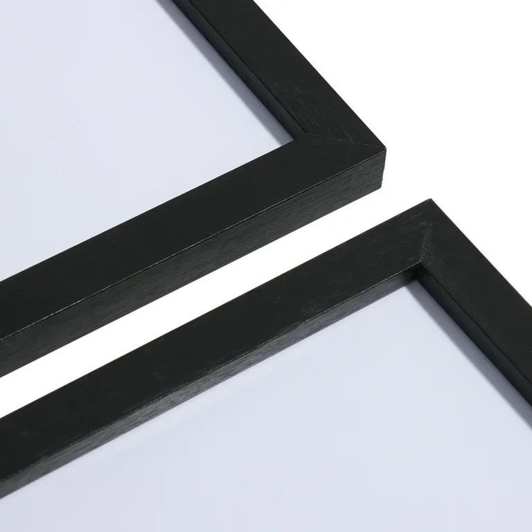 Mainstays Black Gallery 2 PC Frame Set, Matted for 8"x10" Pictures | Walmart (US)