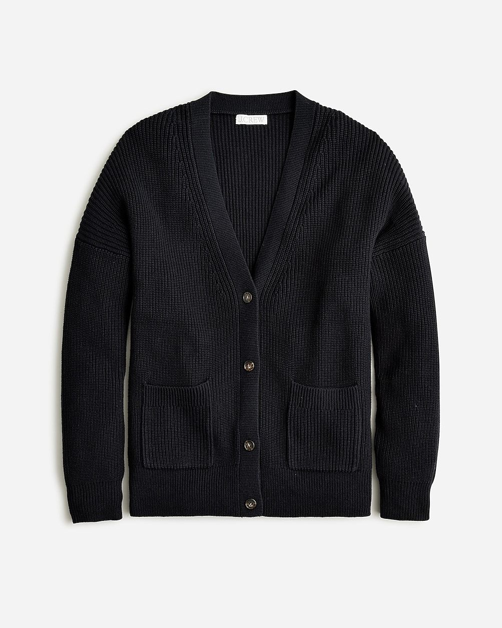 V-neck cotton-blend cardigan sweater | J.Crew US