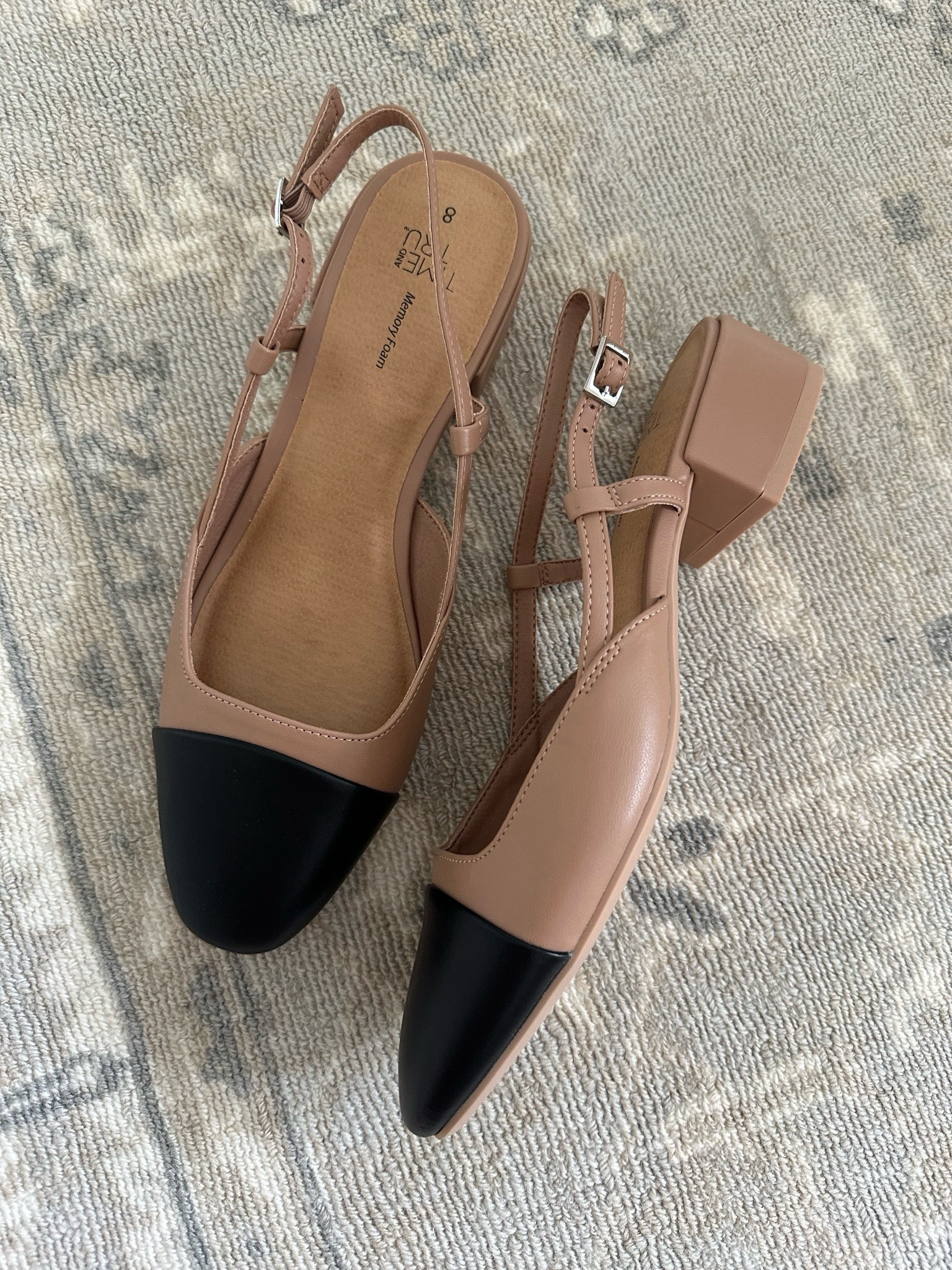 Found the cutest affordable shoes at Walmart! These are very comfortable and have a wider toe box than other styles like this I’ve tried. Only comes in whole sizes if between size down. 

Work shoes // work flats // look for less // fall shoes @walmart #walmartpartner #

#LTKFindsUnder50 #LTKShoeCrush #LTKWorkwear