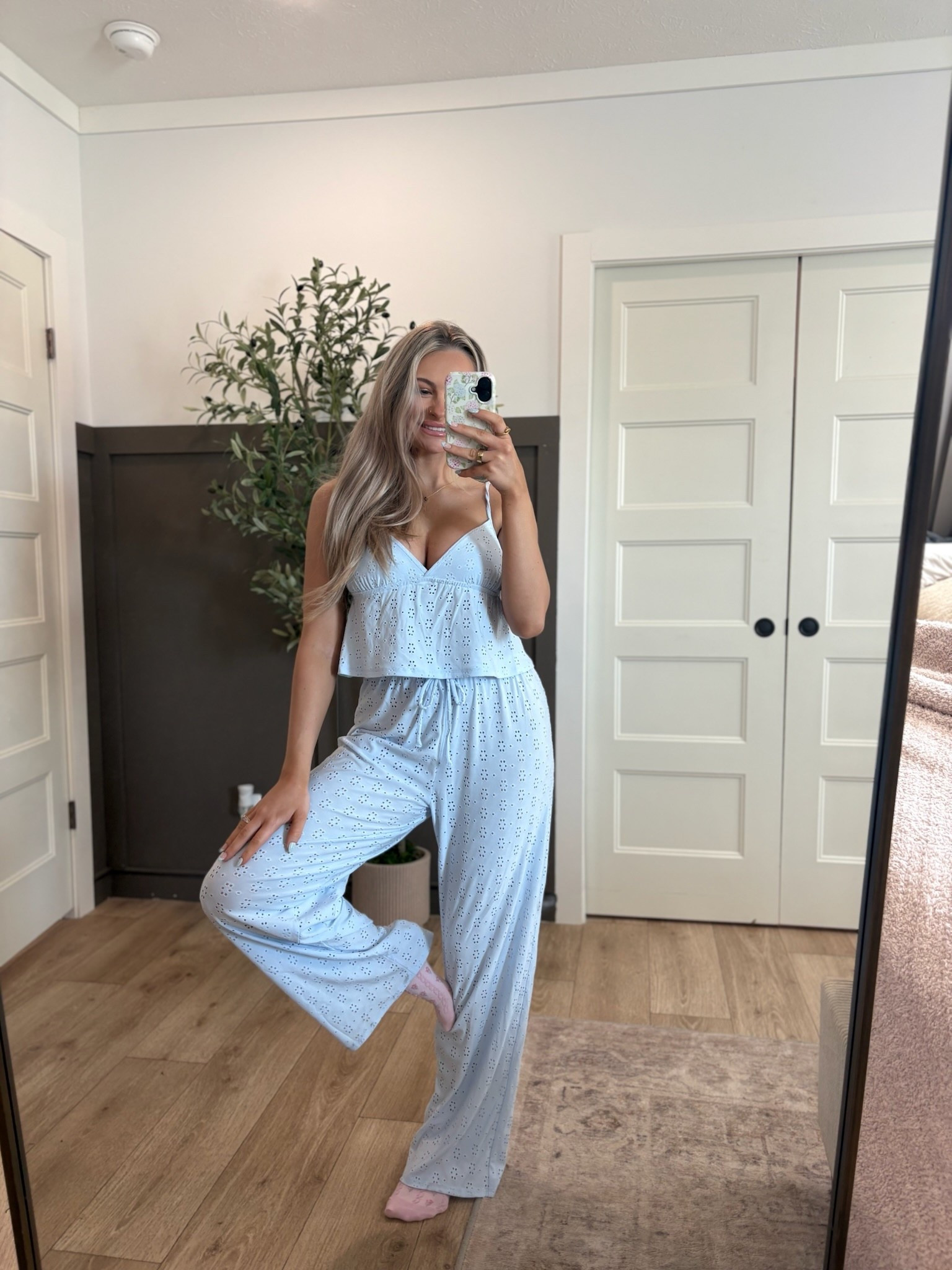 Loved this pj set so much I got it in white too 😍

#LTKootd #LTKgrwm