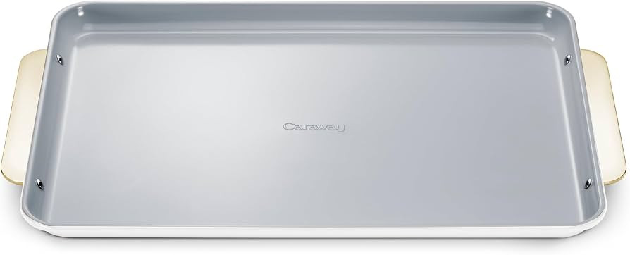 Caraway Non-Stick Ceramic-Coated 18" x 13" Baking Sheet | Amazon (US)