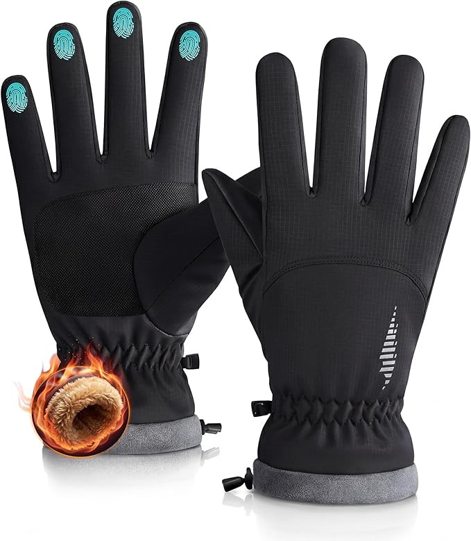 rivmount Winter Waterproof Ski Snow Warm Gloves for Women Men, Windproof Cold Weather Thermal wit... | Amazon (US)