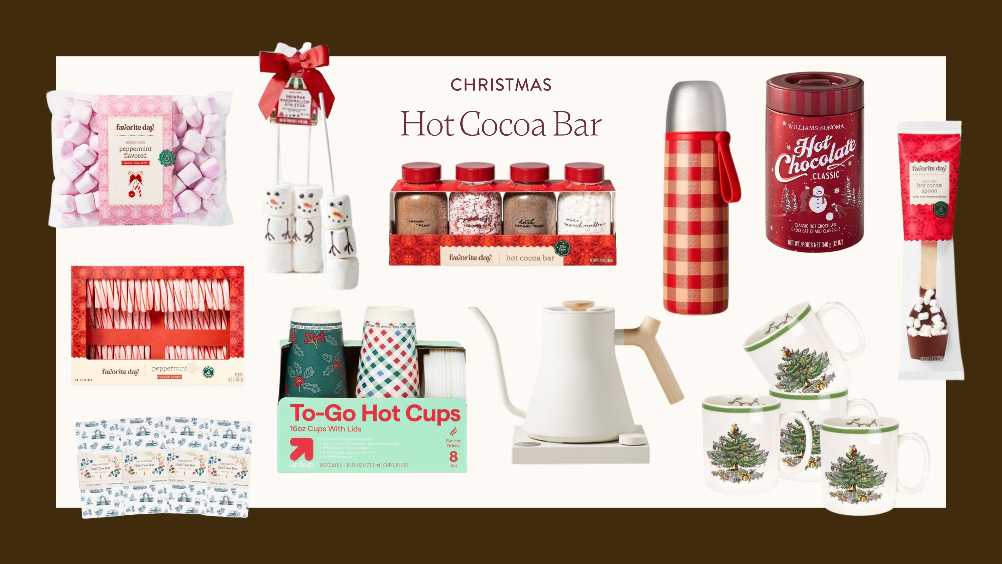 Christmas Hot Cocoa Bar diy ideas to do with littles holiday traditions hot chocolae 

 #LTKHoliday #LTKSeasonal #LTKKids