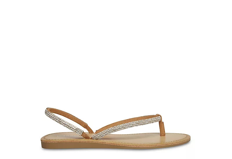 Madden Girl Womens Aurra Sandal - Silver | Rack Room Shoes