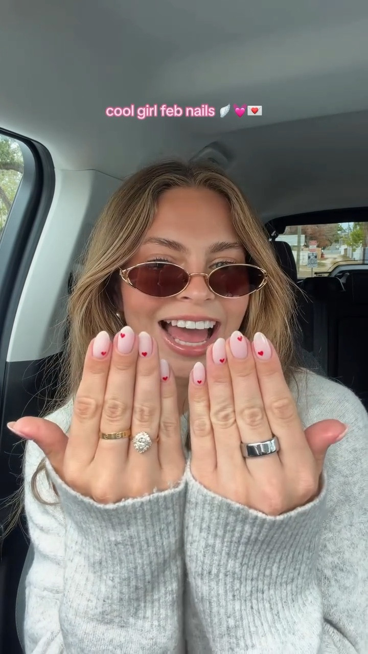 cool girl feb nails 🪽💗💌 

#LTKootd #LTKBeauty #LTKSeasonal