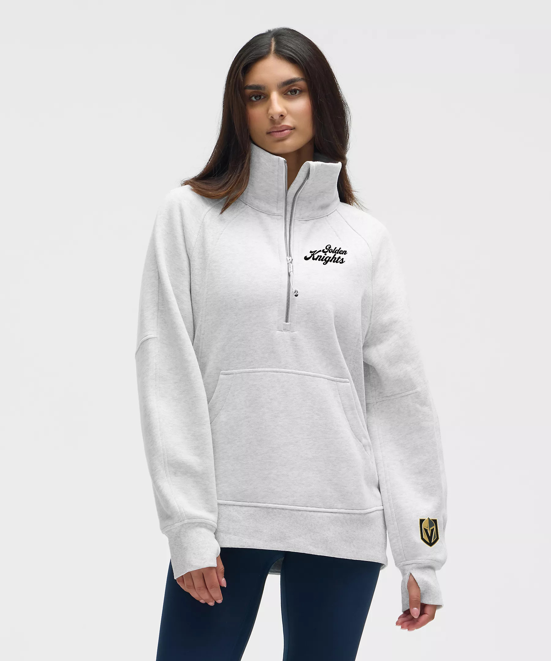 Scuba Oversized Funnel-Neck Half Zip Long | Lululemon (US)
