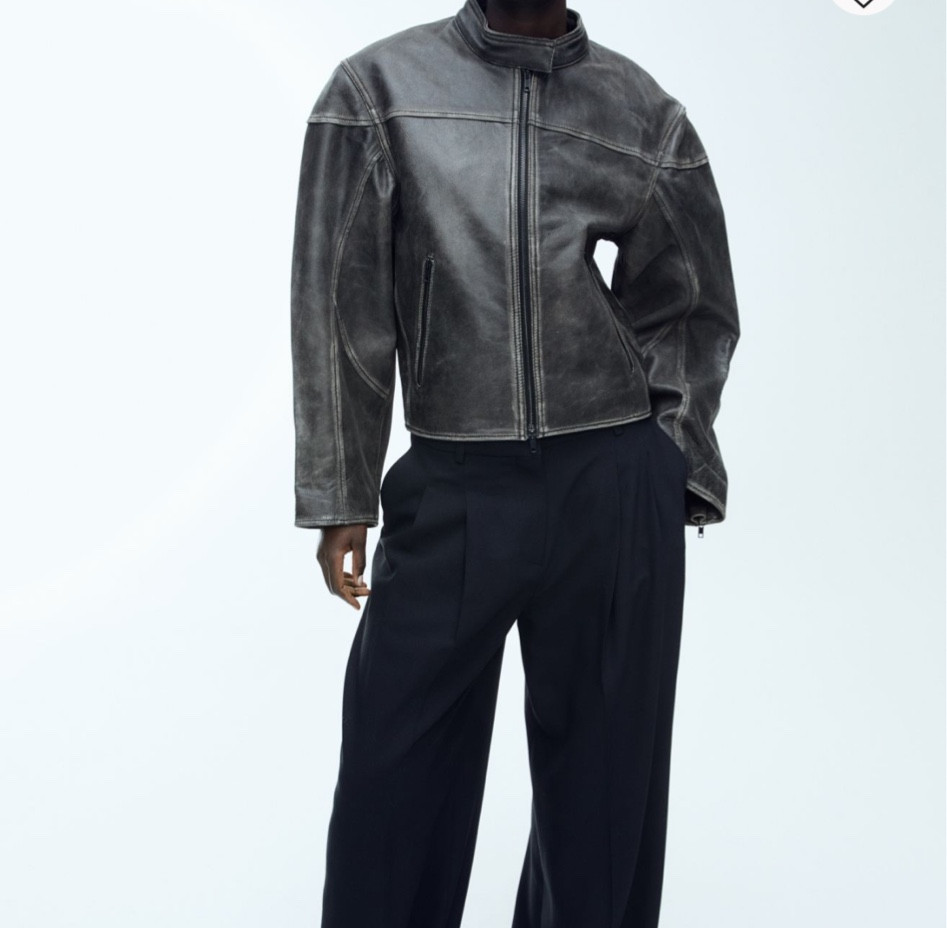 H&M biker jacket 

#LTKFind #LTKSeasonal