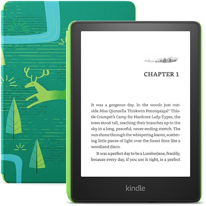 Kindle Paperwhite Kids – kids read, on average, more than an hour a day with their Kindle - 16 ... | Amazon (US)