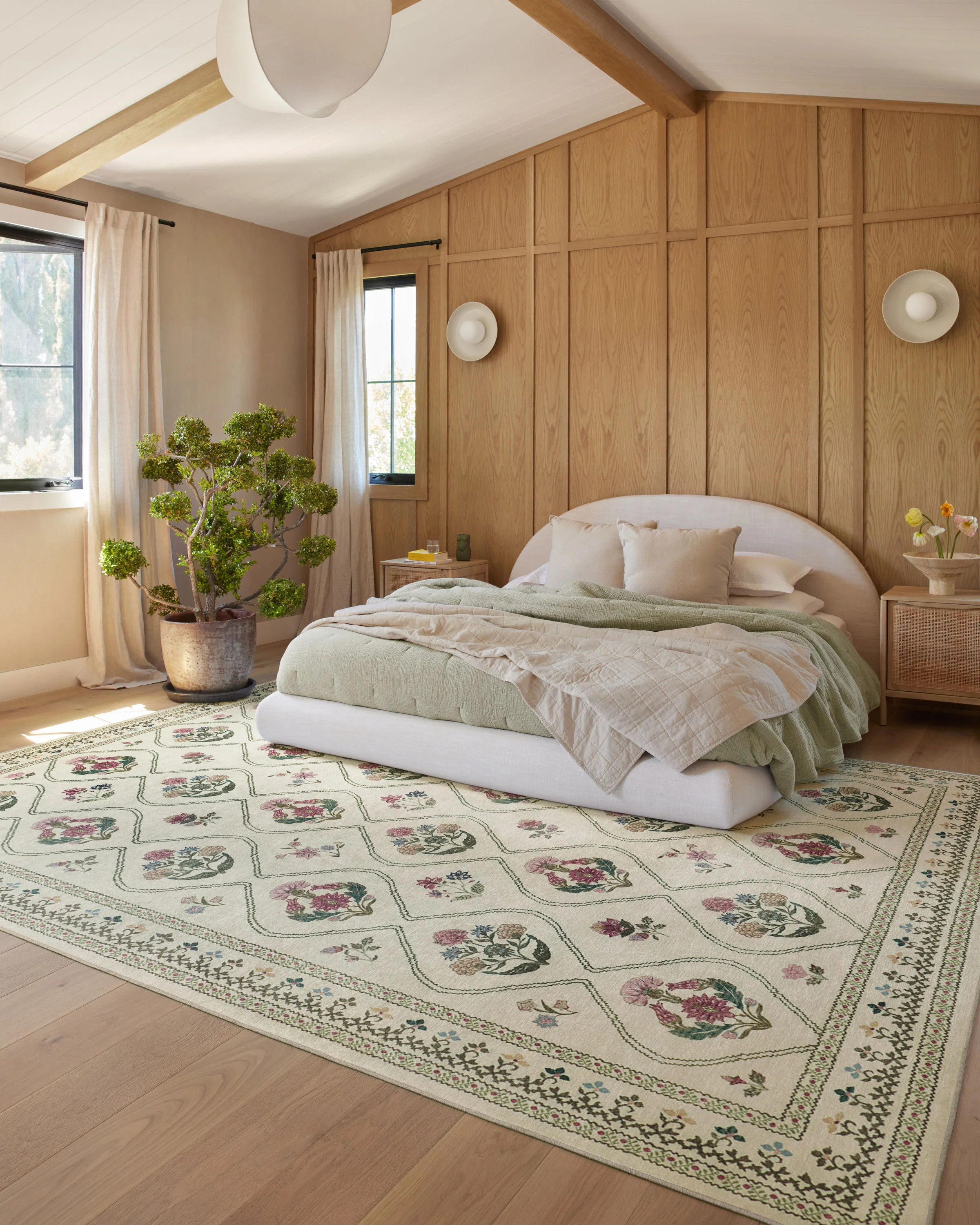 Olivia Cream Rug | Ruggable