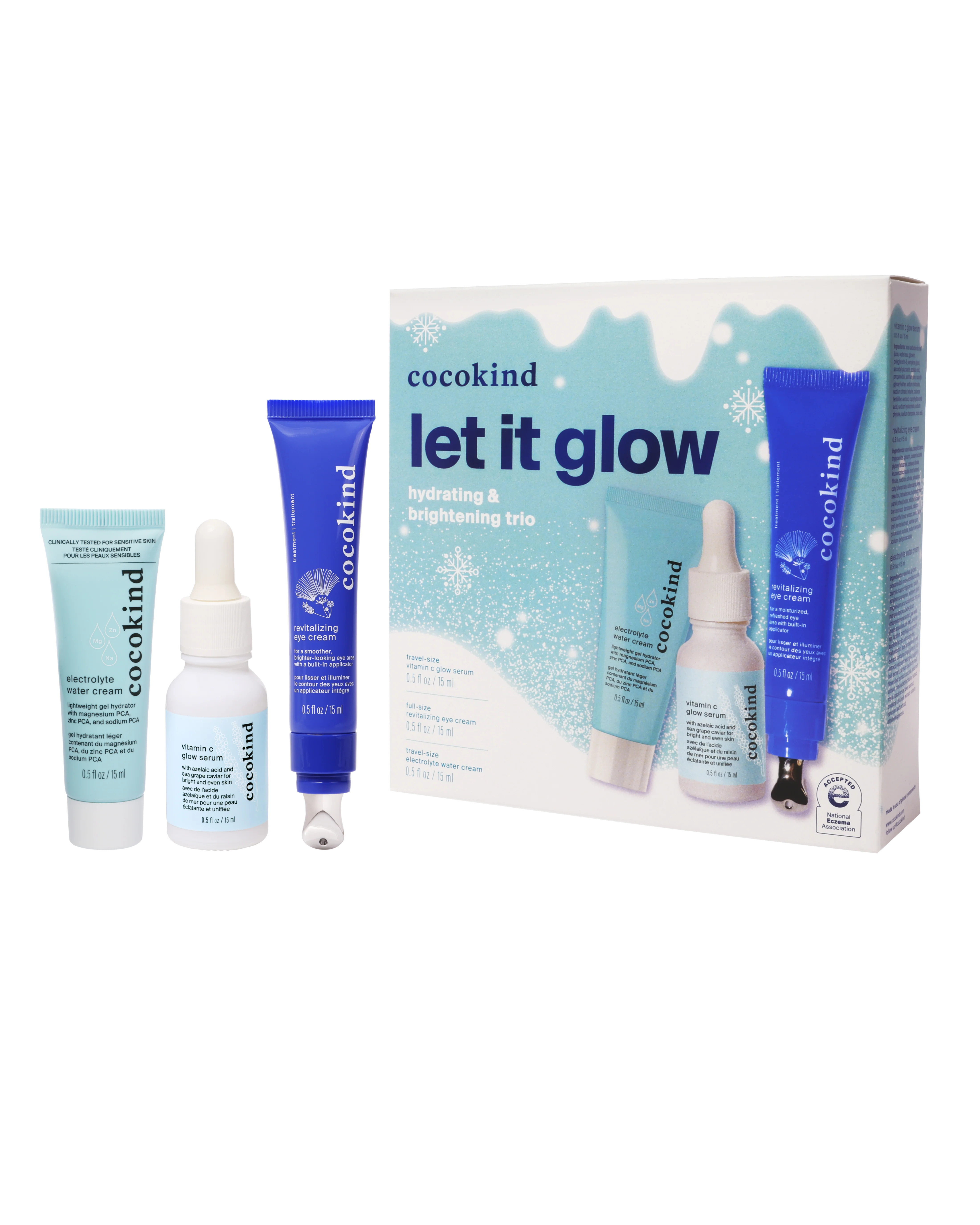 Let it Glow Hydrating & Brightening Kit | Cocokind