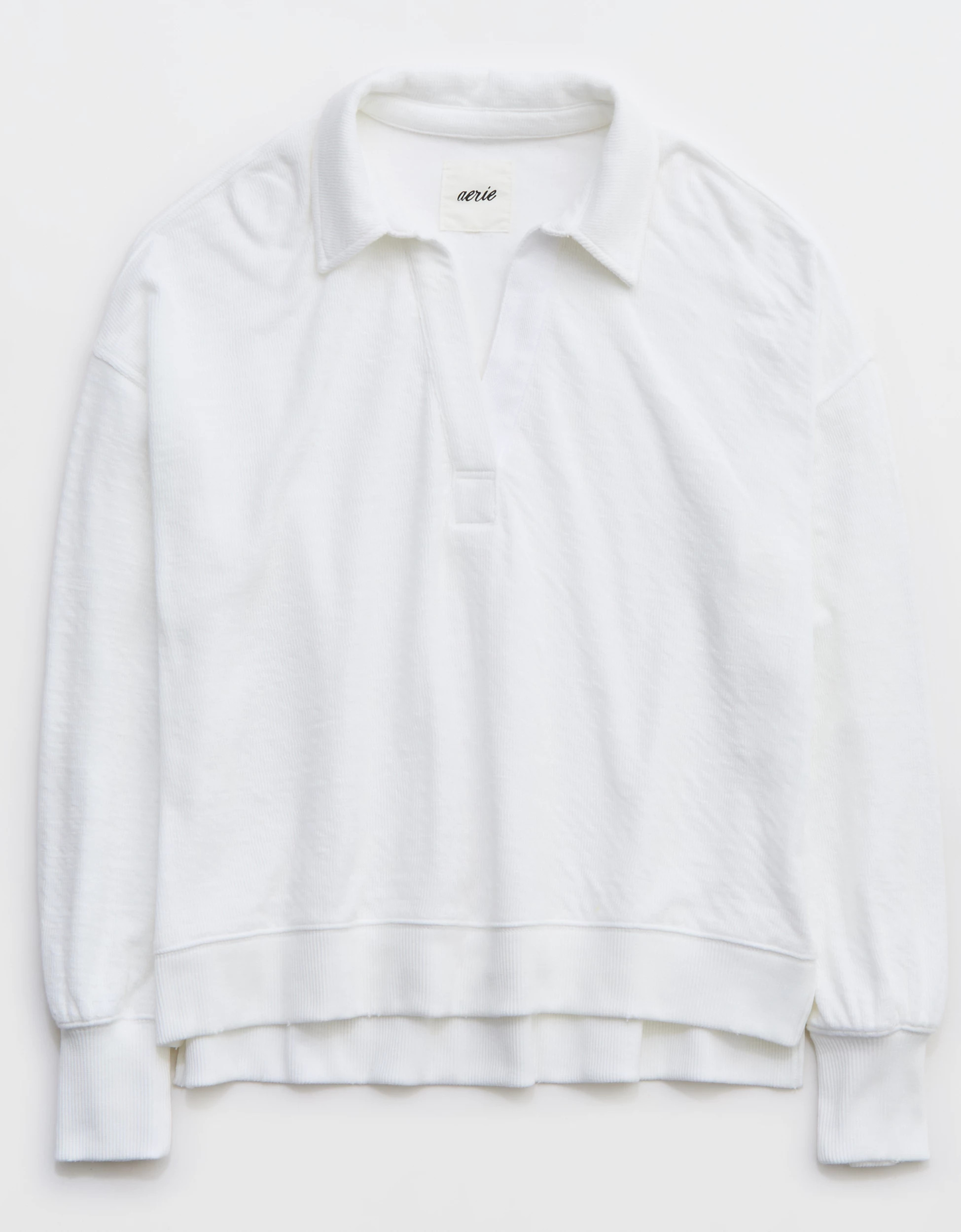Aerie Endless Summer Polo Sweatshirt | Aerie