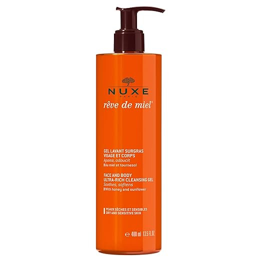 Nuxe Rêve de Miel Ultra-Rich Body Wash with Honey & Glycerin | Shower Gel for Dry & Sensitive Sk... | Amazon (US)