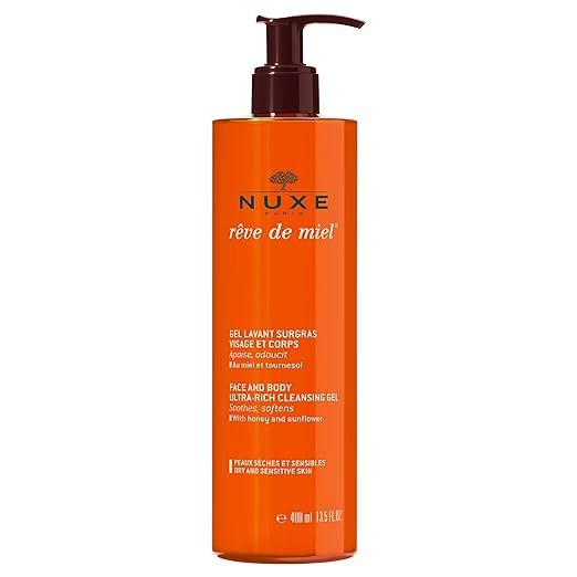 NUXE Rêve de Miel Ultra-Rich Body Wash with Honey & Glycerin | Shower Gel for Dry & Sensitive Sk... | Amazon (US)