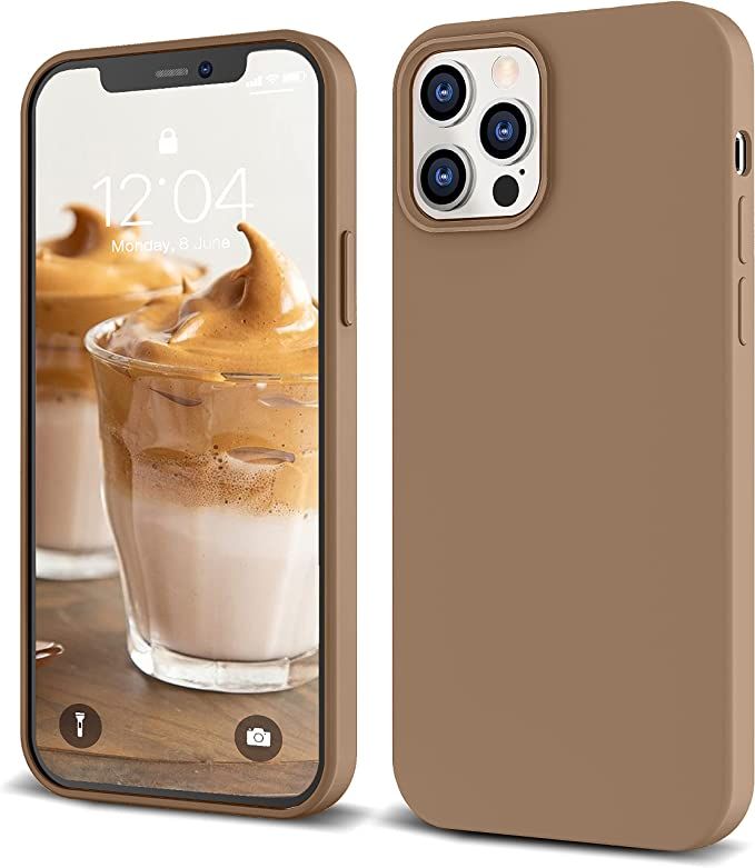 IceSword iPhone 12 Case and iPhone 12 Pro Case 6.1” (2020), Liquid Silicone Case Cover, Soft Mi... | Amazon (US)