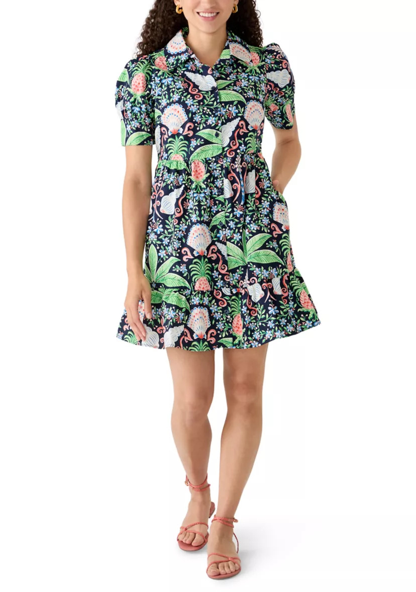 Petite Short Sleeve Meredith Dress | Belk