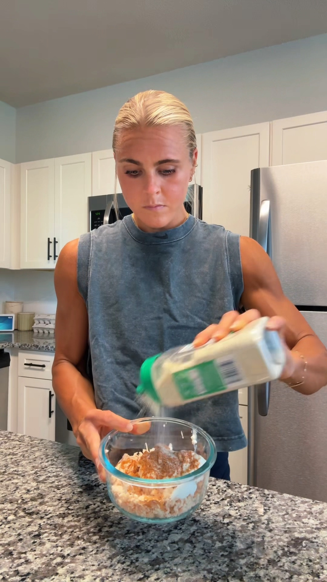 Nike no longer makes this exact tank, but this is the exact same style. I am simply obsessed with this  top. Not to mention it is rather flattering on the arms🫡😏

#LTKActive