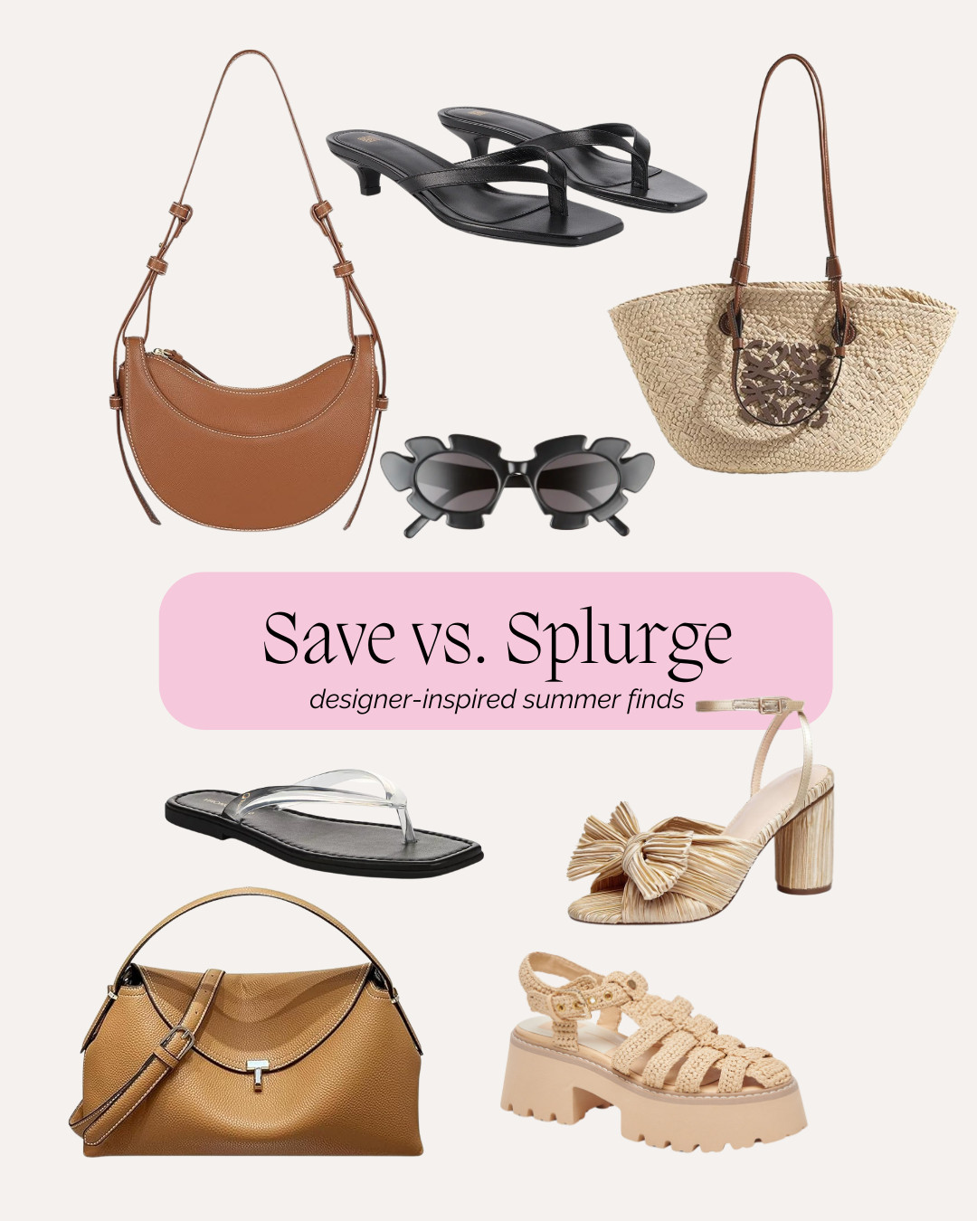 SAVE vs SPLURGE! Designer finds for way less!

#LTKShoeCrush#LTKSaleAlert#LTKStyleTip 

 