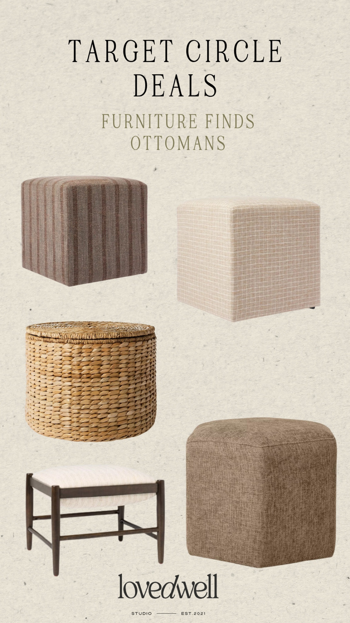 TARGET CITCLE DEALS
All the cute ottomans are soooo worth it!

#LTKSummerSales #LTKHome