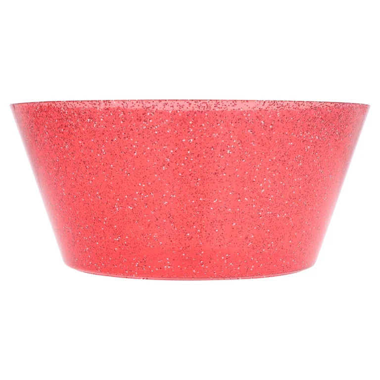 Glitter Serving Bowl, Red, Patriotic by Way To Celebrate | Walmart (US)