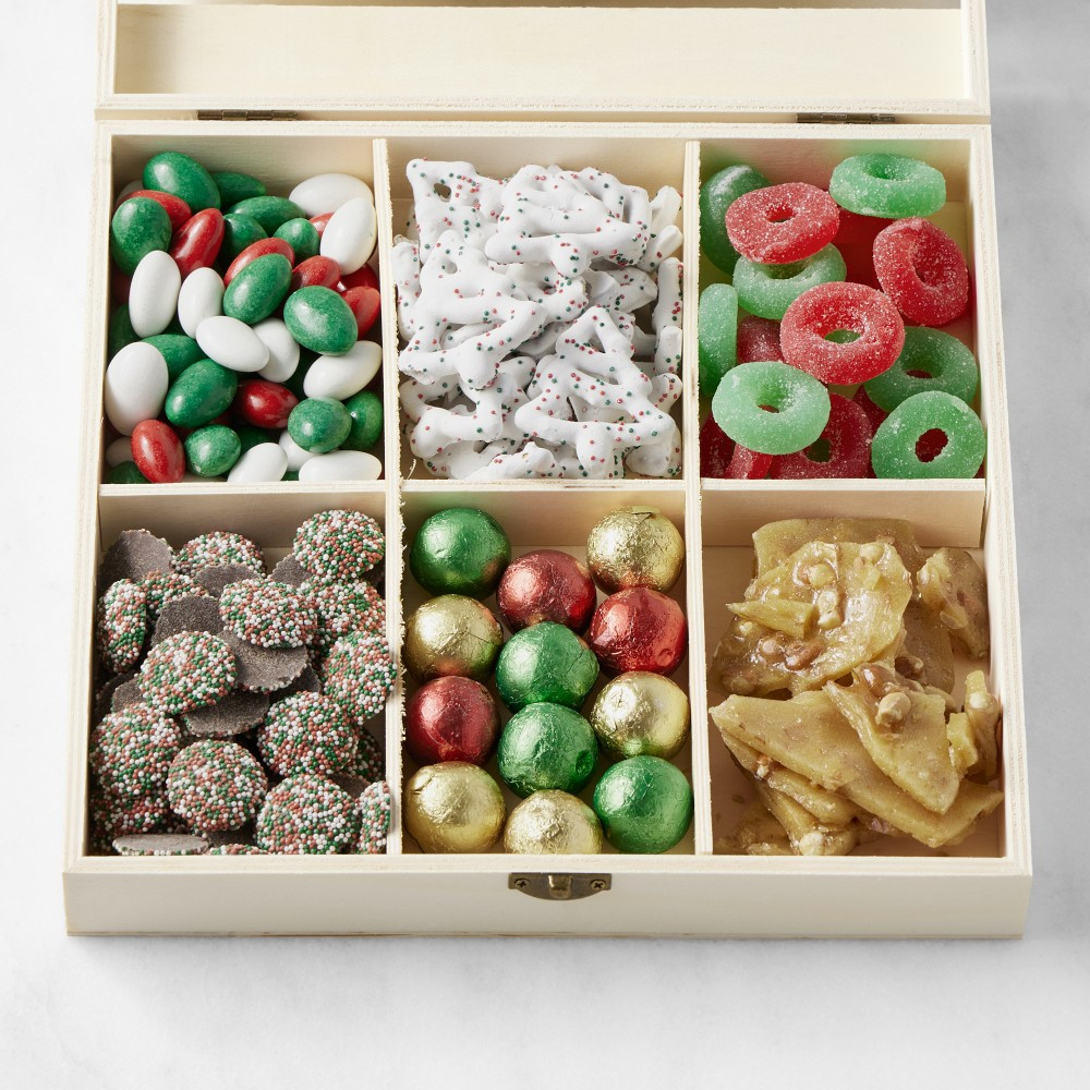 Bonnie &amp; Pop Assorted Holiday Confections Gift Crate | Williams-Sonoma