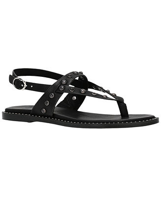 Frye and Co. Women's Bucky Studded Thong Flat Sandals - Macy's | Macy's