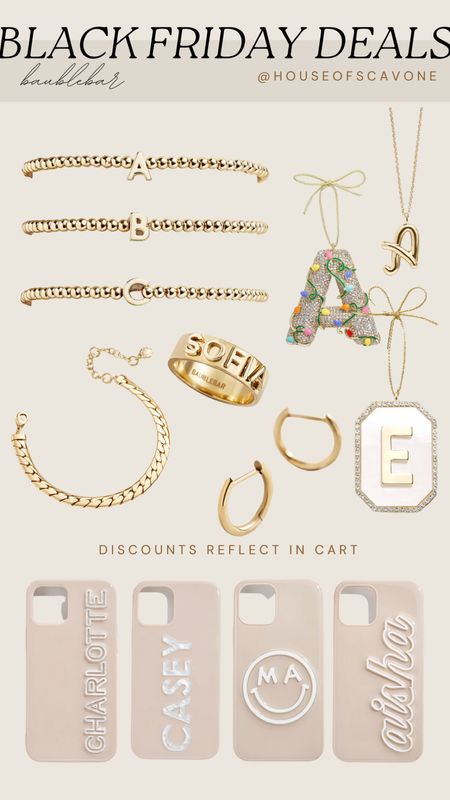 $10 bracelets, 20% sitewide and 30% off select items 
#phonecase #bracelet #necklace #ring #ornaments #girlgift #giftsforfriends #friendsgift #giftsforher #christmasgift #holidaygift

#LTKsalealert #LTKbeauty #LTKCyberWeek
