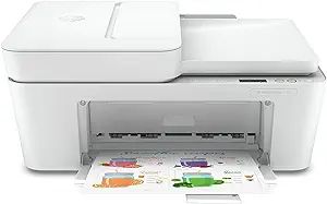 HP DeskJet Plus 4152 All-in-One Color Inkjet Printer, Mobile Print, Scanner & Copy, Instant Ink R... | Amazon (US)