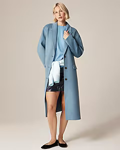 Chiara topcoat in Italian double face | J. Crew US